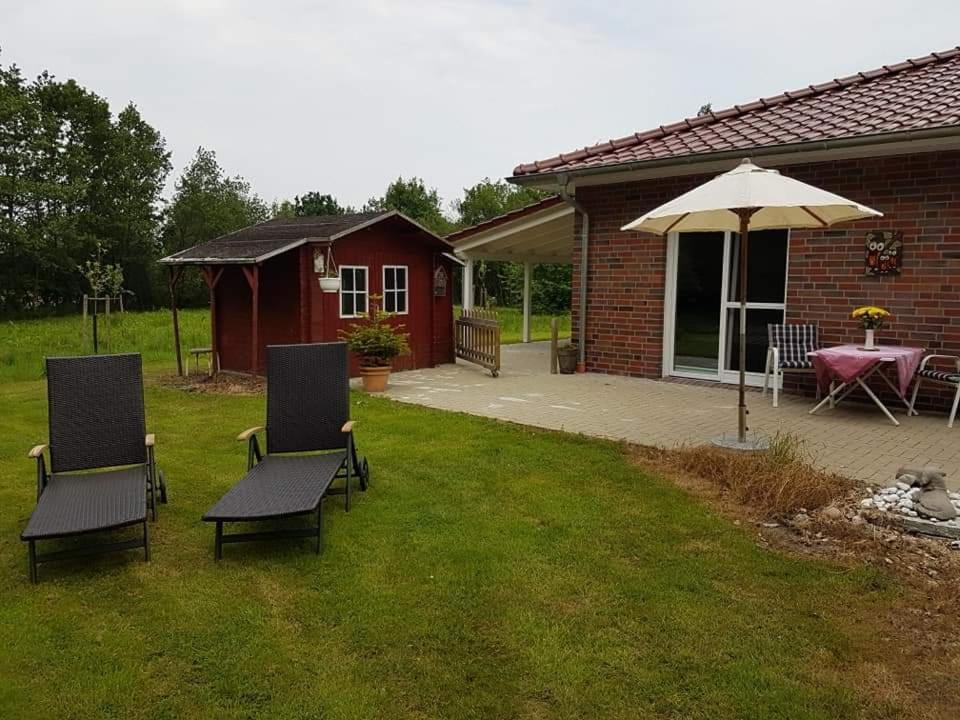 Ferienhaus Am Paradies Neuschoo Ngoại thất bức ảnh
